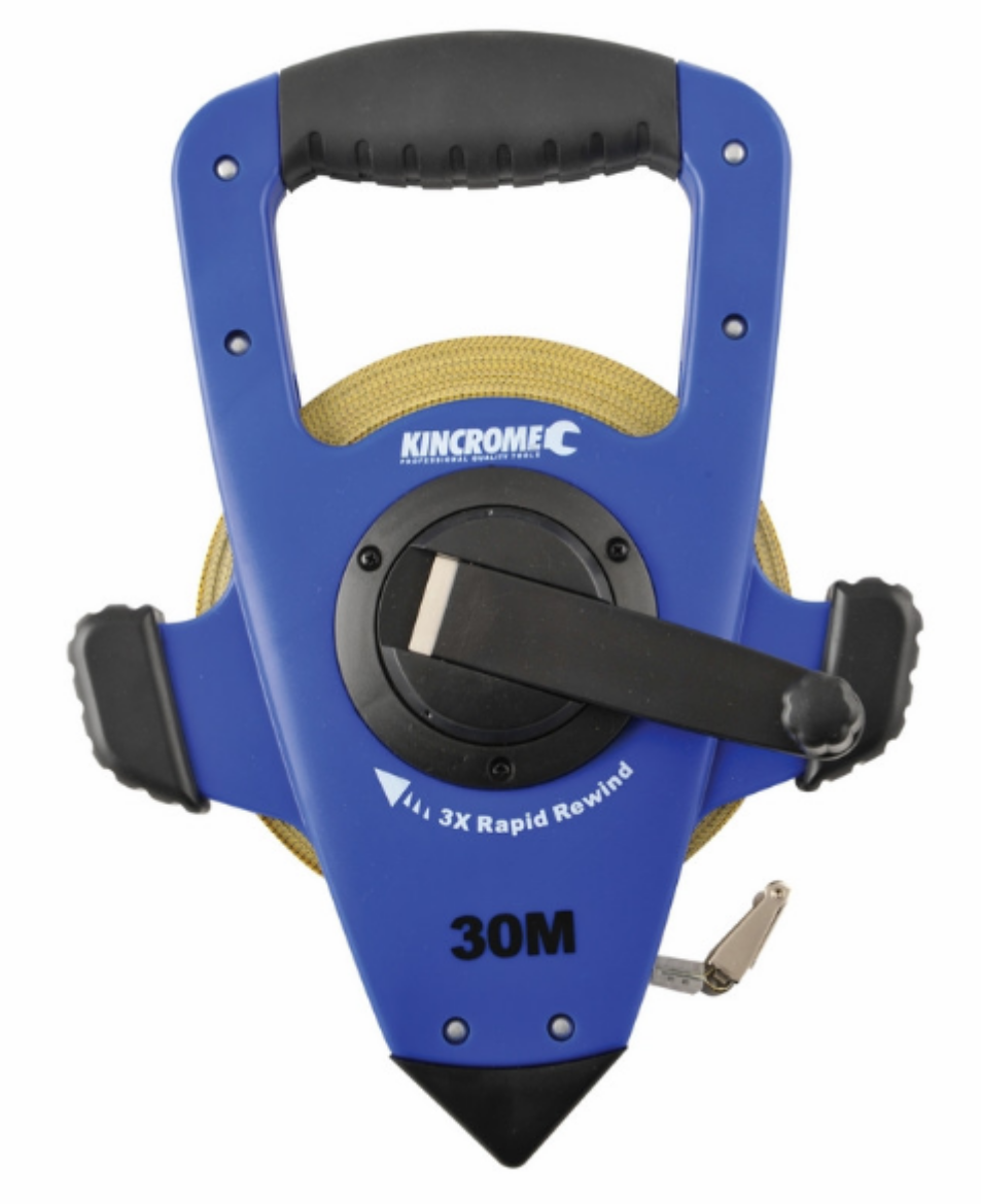 Picture of KINCROME Fibreglass Tape Reel 30M Imperial & Metric (End of Line)