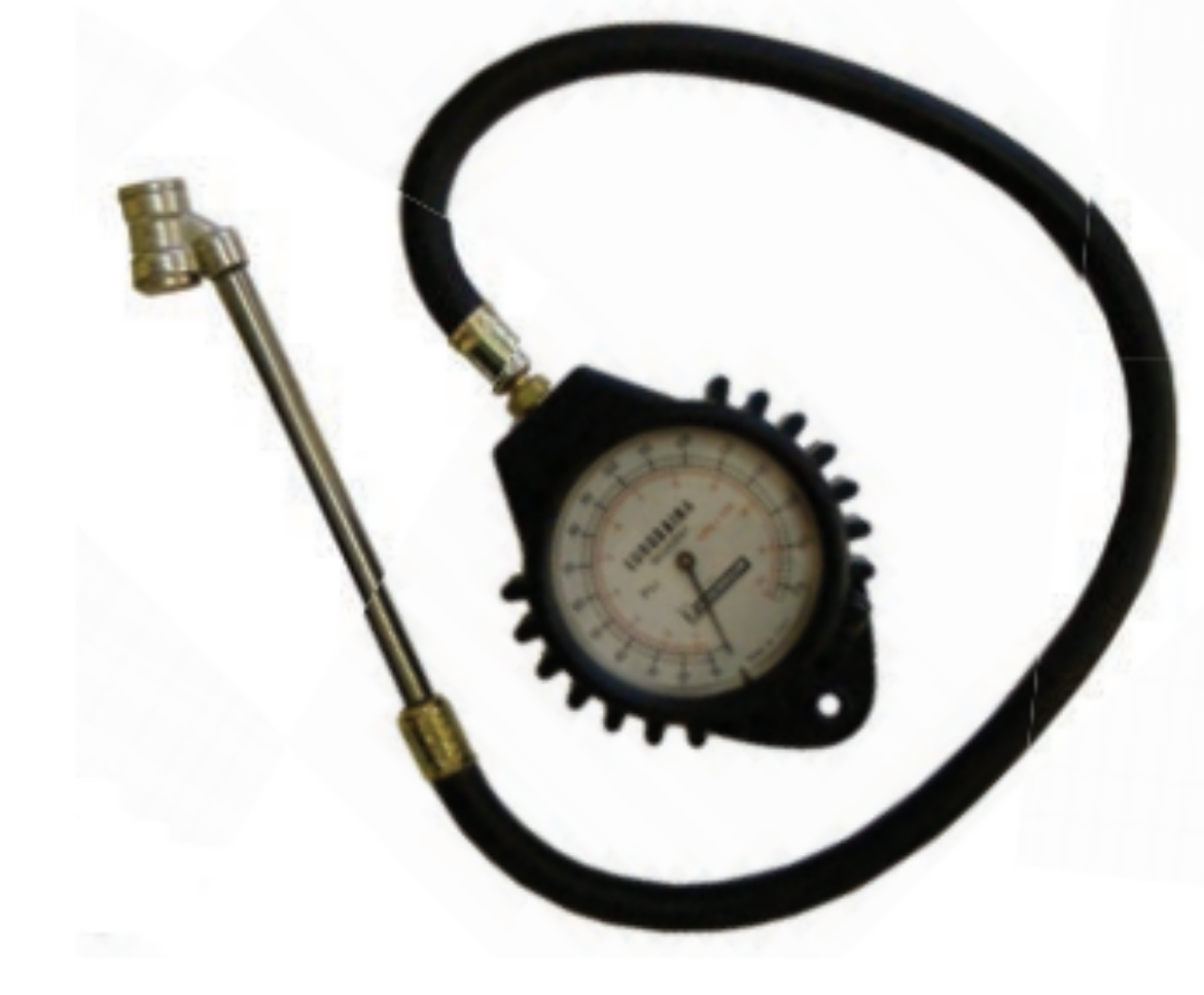 Picture of TYRE PRESSURE GAUGE EM/TRUCK 10-170PSI NON SWIVEL HEAD WONDER 1950