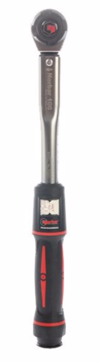 Picture of Torque Wrench 1/2"Dr Ind.Ratchet (Dual Scale) Mushroom Head - 20-100Nm / 15-75 Ft.lb - NORBAR PRO 100