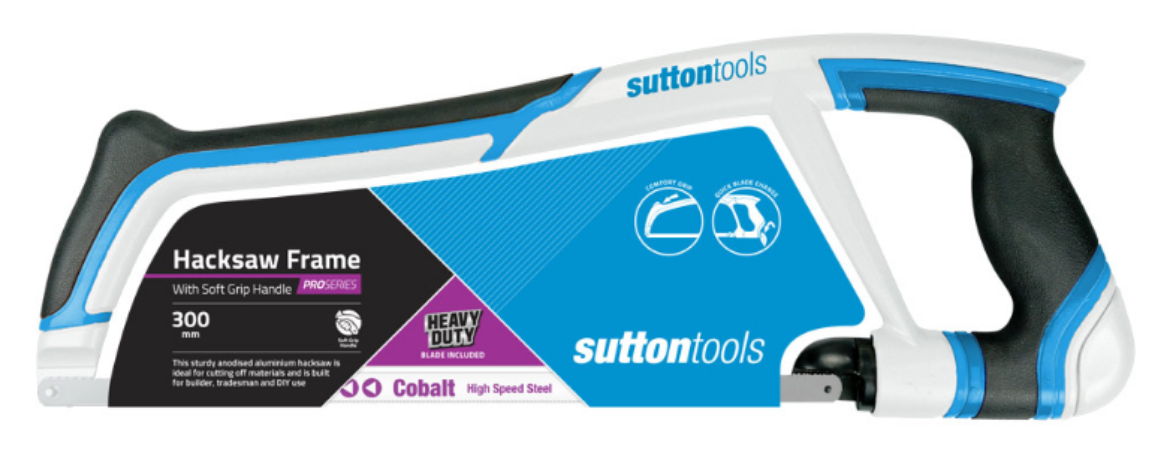 Picture of SUTTON HacksawFrame H307 Extreme Aluminium 300mm TPR Handle  Sutton