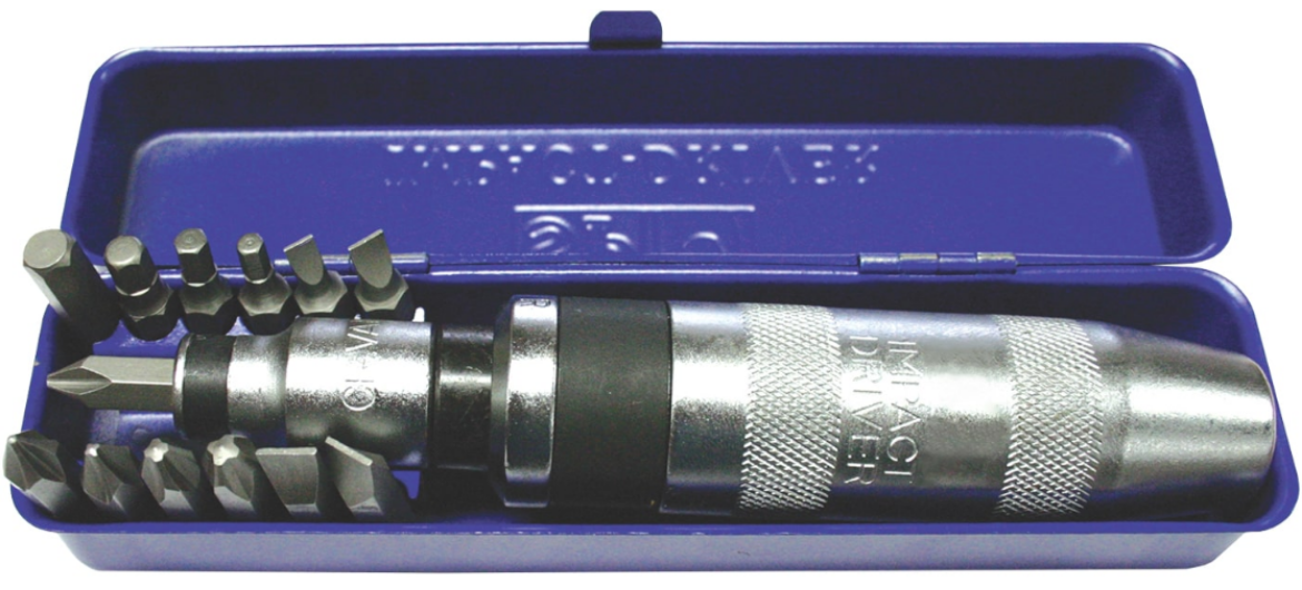 Picture of IMPACT DRIVER SET 13PC PHILLIPS/SLOTTED/INHEX