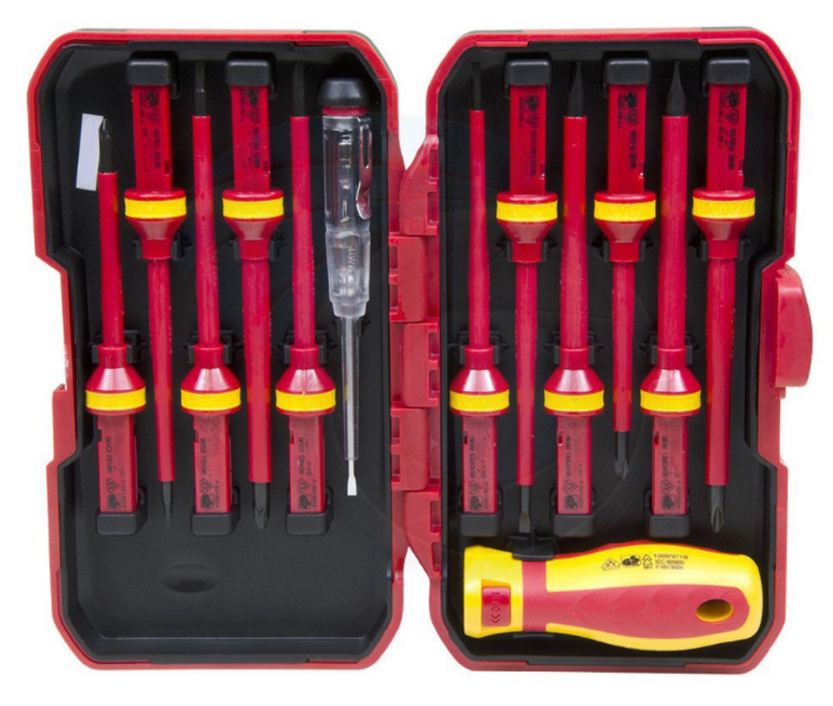 Picture of 13 PCE INSULATED SCREWDRIVER SET VDE 888