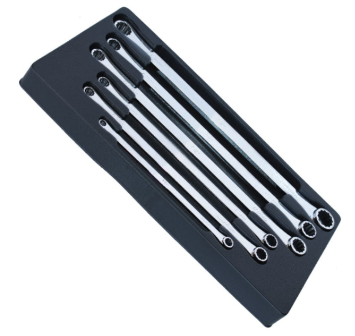 Picture of SET SPANNER COMBINATION DOUBLE RING 6PC METRIC SP TOOLS