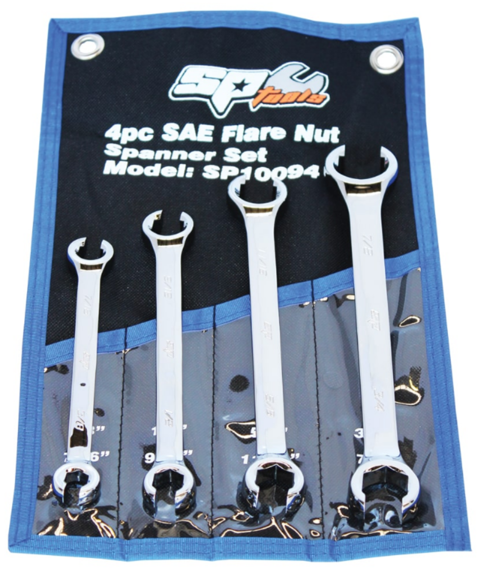 Picture of SET SPANNER FLARE NUT 4PC SAE SP TOOLS