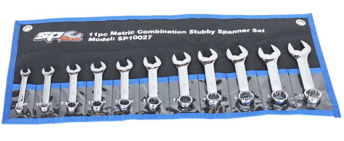 Picture of SET SPANNER ROE STUBBY 11PC METRIC SPTOOLS
