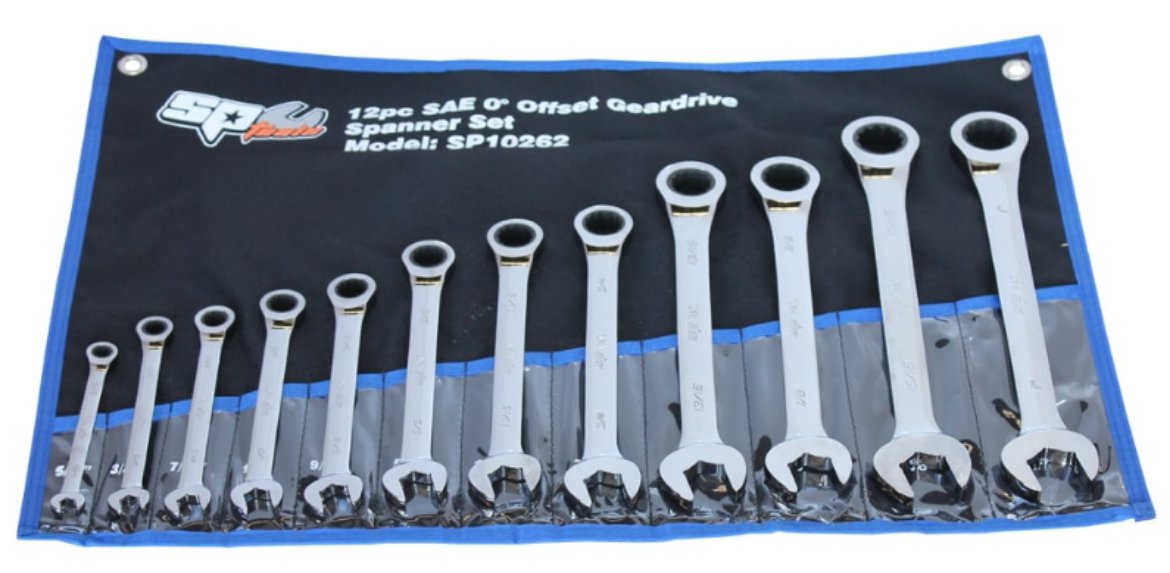 Picture of SET SPANNER ROE GEARDRIVE 12PC SAE SP TOOLS