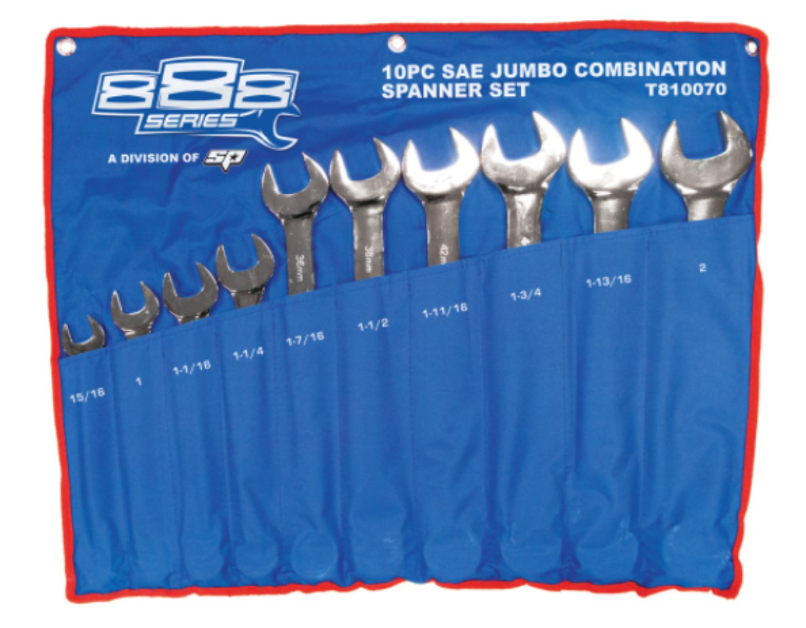 Picture of SPANNER SET ROE SAE JUMBO 10PC