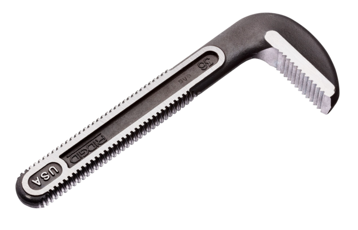 RI31720 RIDGID 36" Pipe Wrench Hook Jaw (900mm) The Boss Shop