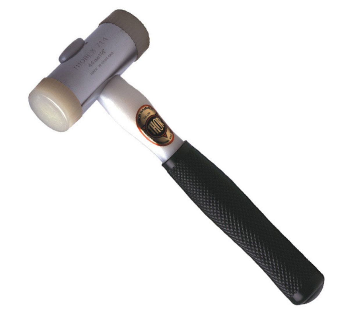 Picture of Hammer Nylon 1-1/2lb/650g, Plastic Handle 38mm Face TH712