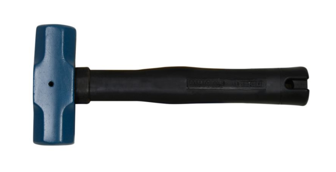 Picture of Club Hammer 3lb/1.35kg Normalised (soft face) Masons, Fibreglass Handle