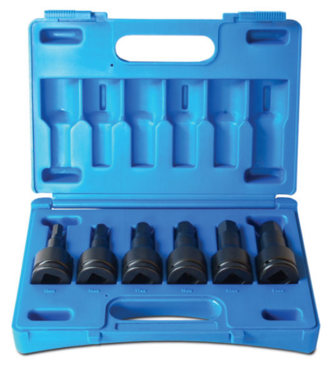 Picture of 3/4" DR INHEX DRIVER 6PC SET - METRIC