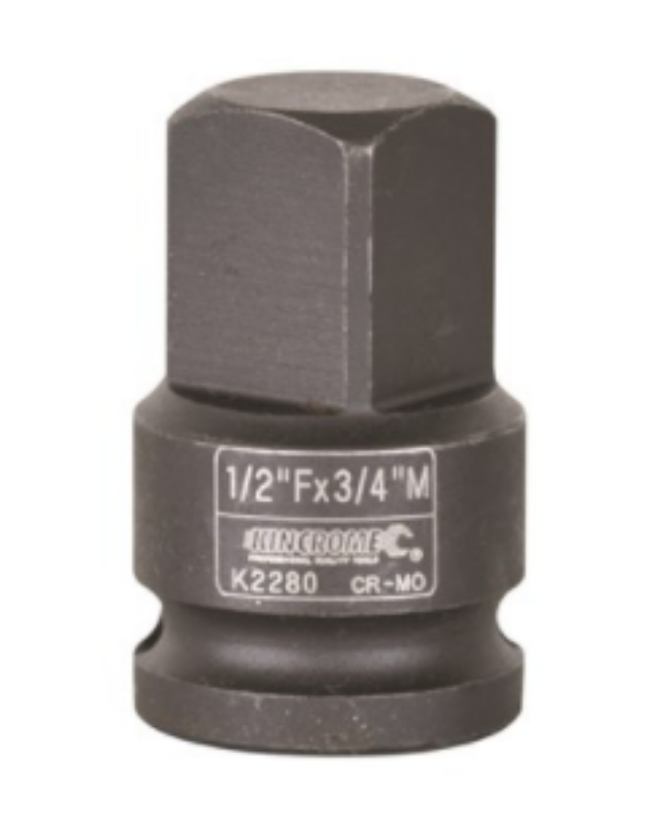 Picture of KINCROME Impact Adaptor 1/2"F x 3/4"M 1/2" Drive