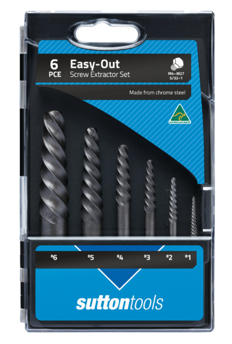 Picture of SCREW EXTRACTOR M603 S15A SET 6Pce #1 to #6