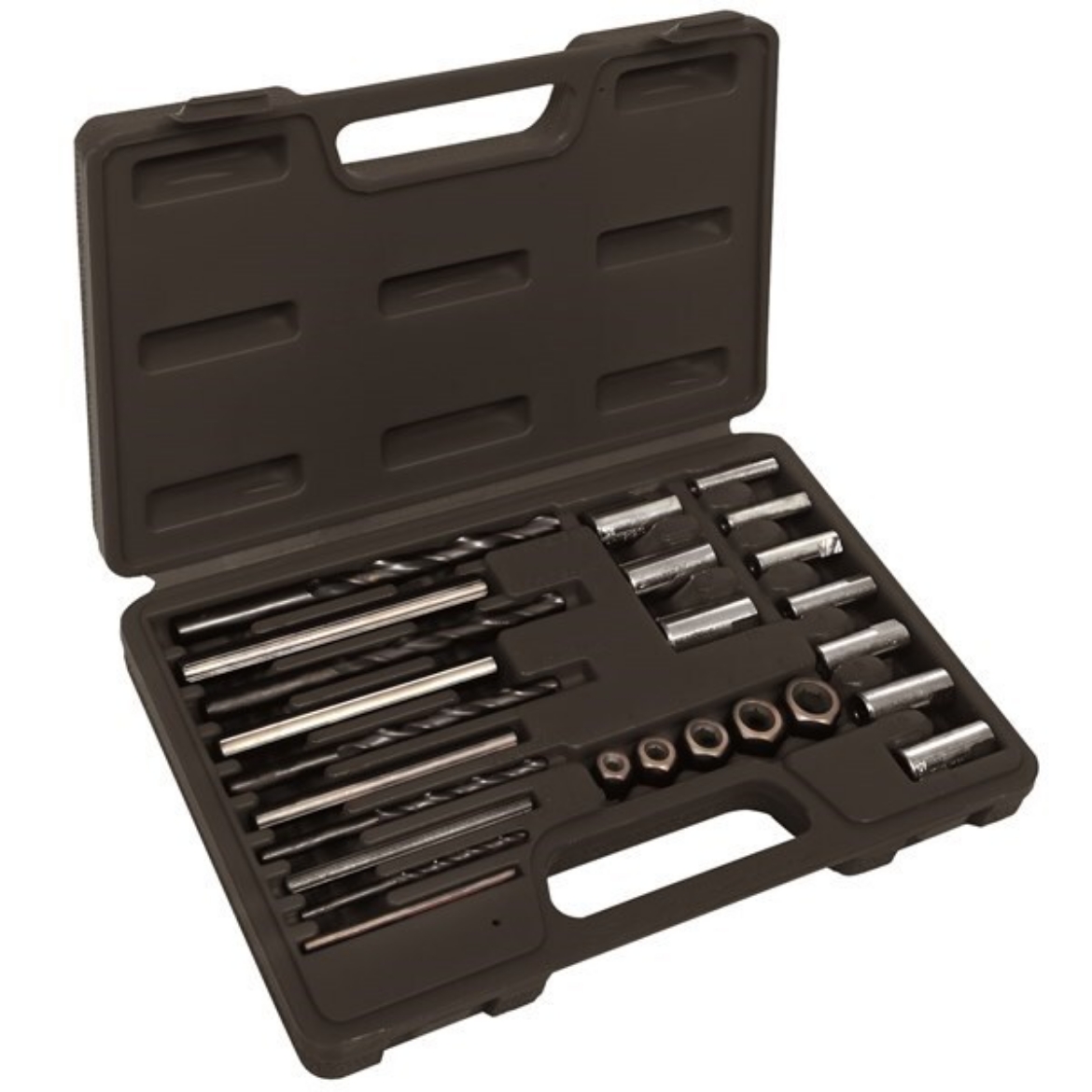 Picture of SCREW EXTRACTOR DRILL & GUIDE SET - 25 PC, 1/8"-17/32"