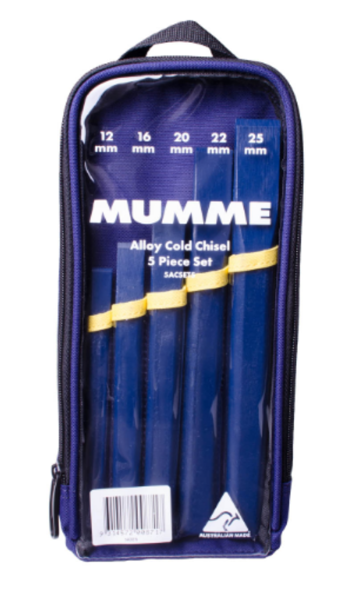 Picture of 13,16,20,22 & 25mm Alloy Cold Chisels - Set of 5