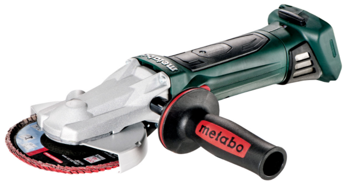 Picture of Metabo WF 18 LTX 125 Quick 18V 125mm/5"Grinder Flat Head SKIN ONLY (IN HARDCASE)