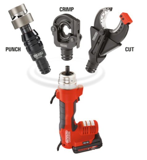 Picture of RIDGID RE60 18V Multi Function Electrical Tool Combo Kit