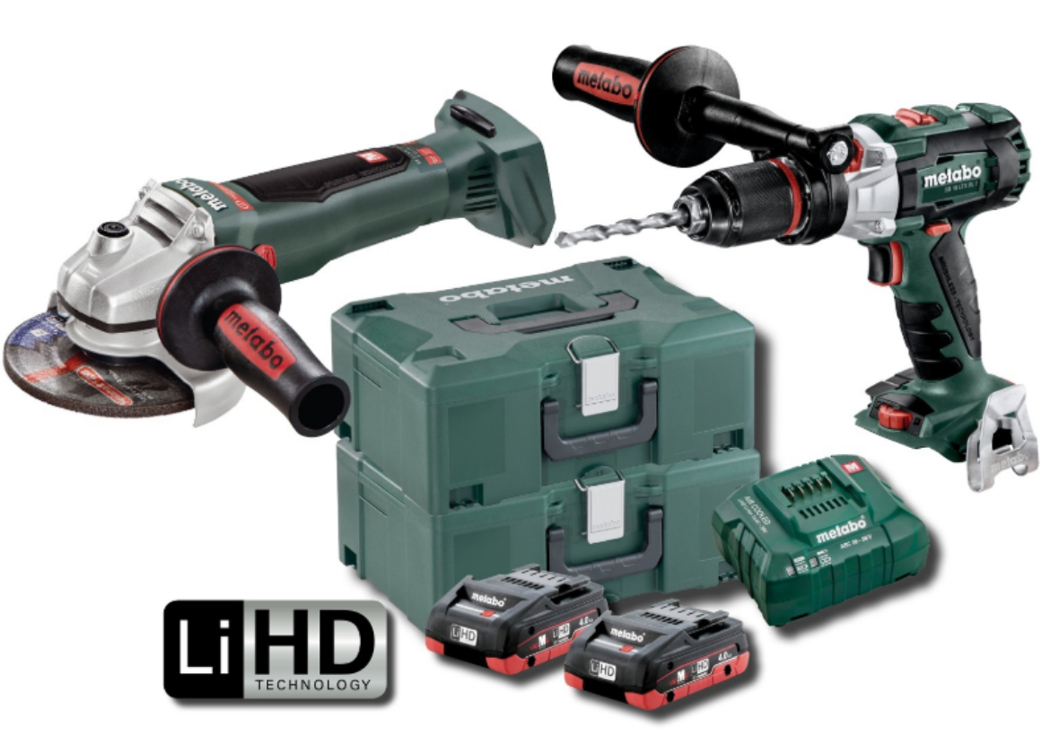 Picture of METABO SB WB 125 BL 2p MetaLoc Kit LiHD 4.0