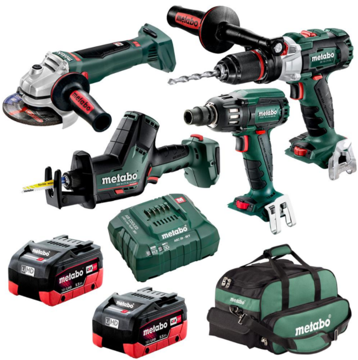 Picture of METABO BL4SB2HD5.5AU 4 PIECE KIT