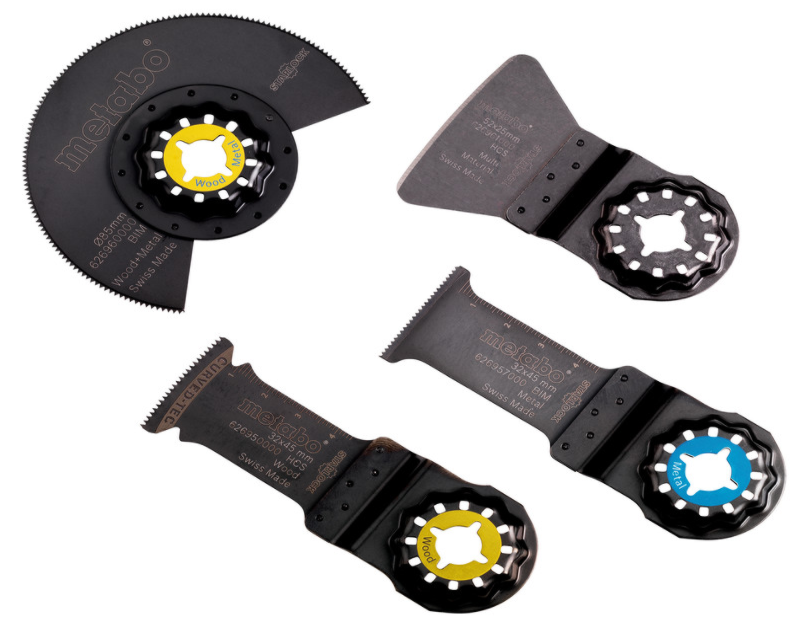 626420000 METABO MULTI TOOL ACCESSORY INTERIOR FINISHING SET (SET OF 4