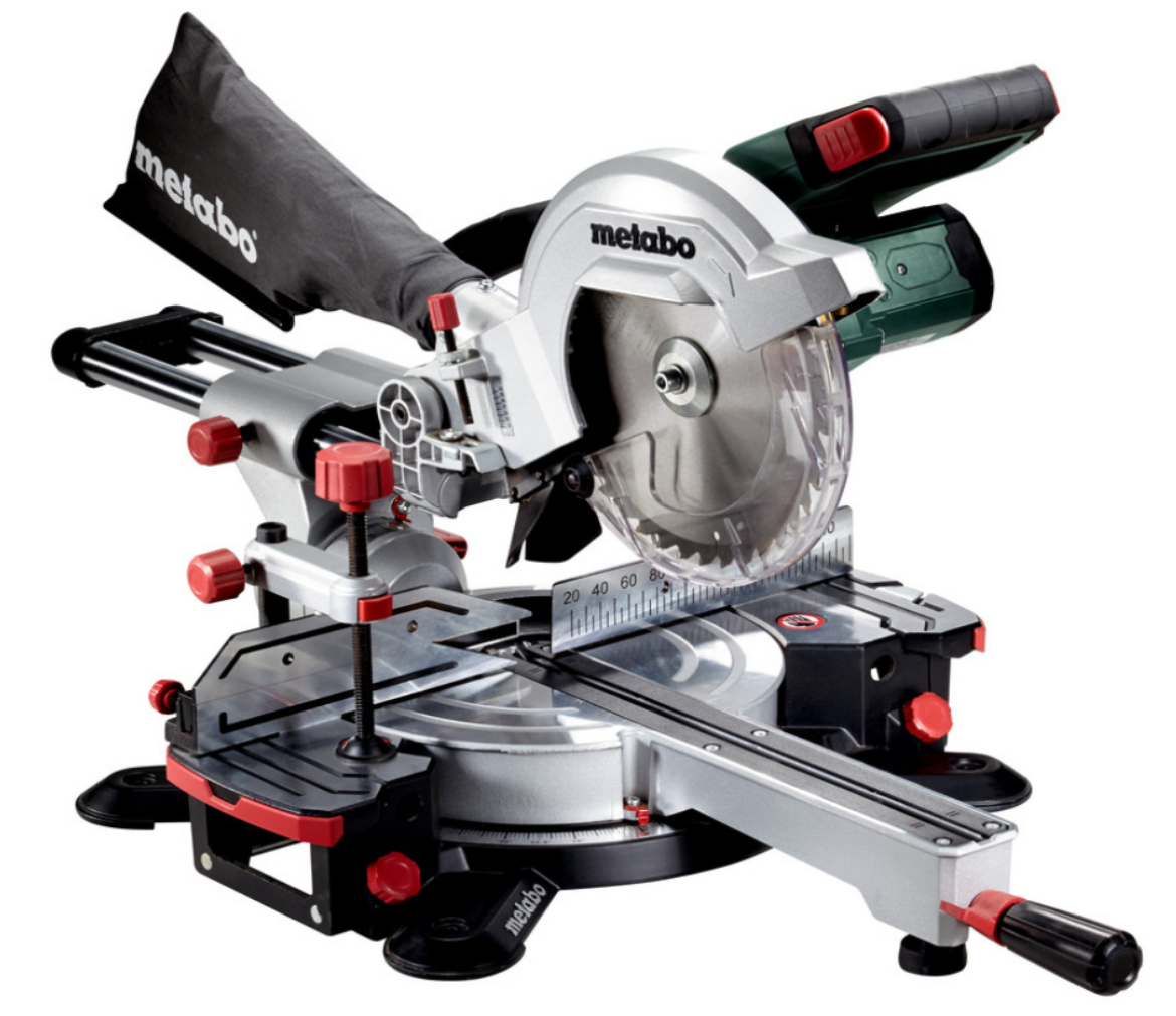 Picture of METABO CORDLESS 18V SLIDING MITRE SAW 260X230MM - KGS 18 LTX 216 - SKIN ONLY