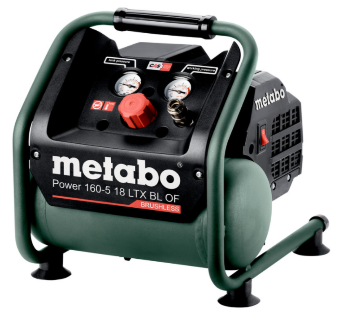 Picture of METABO CORDLESS COMPRESSOR - POWER 160-5 18 LTX BL OF - SKIN ONLY