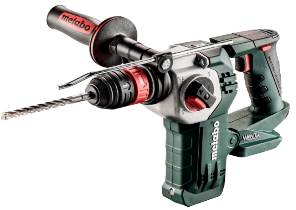 Picture of METABO 18V BRUSHLESS ROTARY HAMMER DRILL 3 MODE -  KHA 18 LTX BL 24 QUICK - SKIN ONLY
(ISA 18 LTX 24 DUST EXTRACTION UNIT ADAPTABLE)