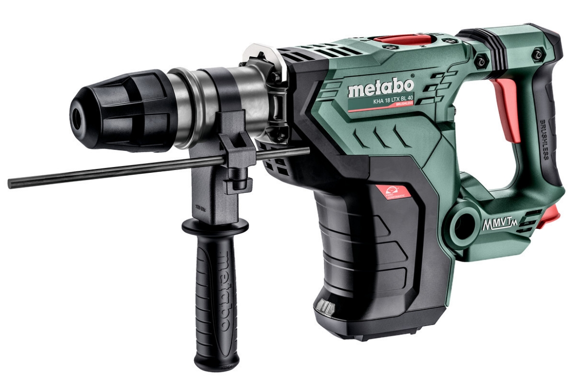 Picture of METABO 18V BRUSHLESS LTX CLASS SDS MAX ROTARY HAMMER DRILL - 2-MODE, 8.6 J, 3200BPM, 40MM - SKIN ONLY