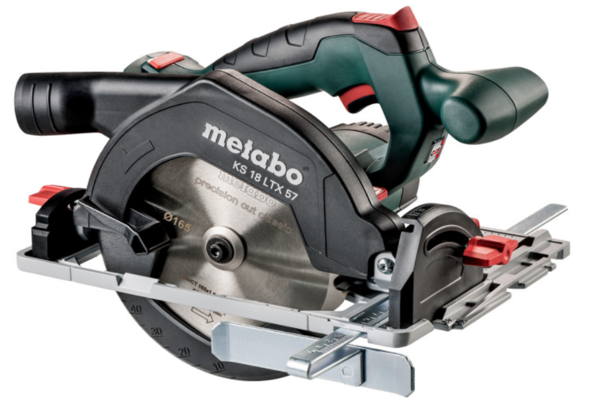Picture of METABO 18V CORDLESS CIRCULAR SAW 165MM - KS 18 LTX 57 -  SKIN ONLY
