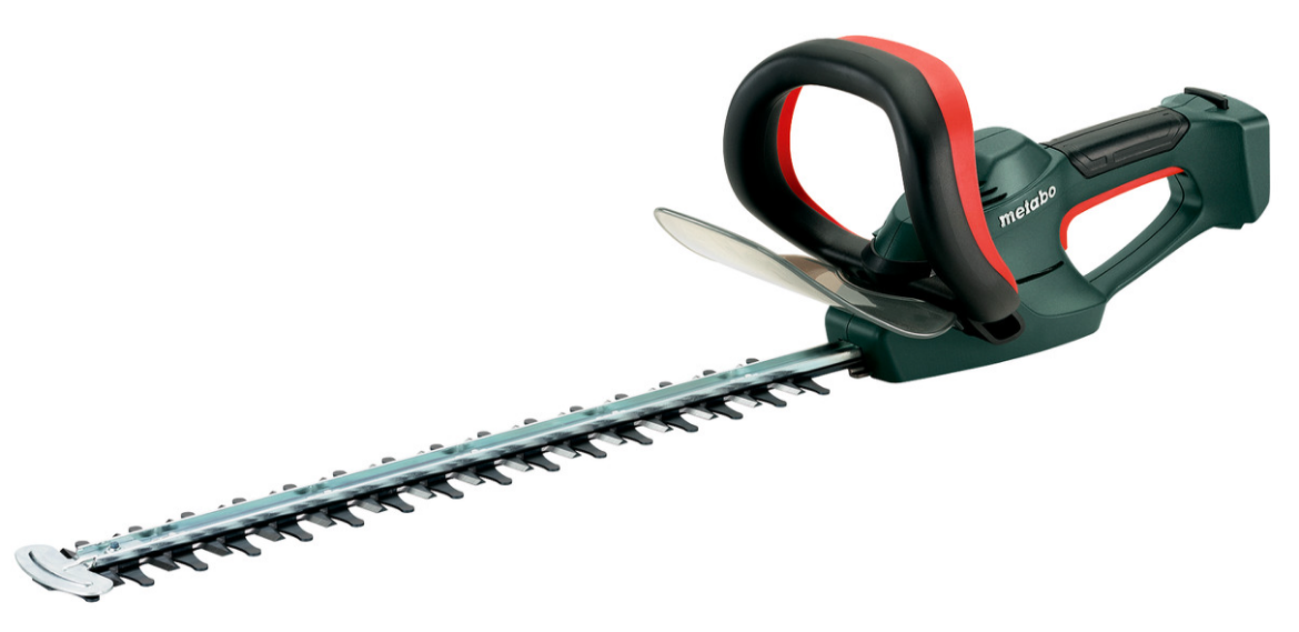 Picture of METABO AHS 18V CORDLESS HEDGE TRIMMER WITH QUICK BRAKE, CUTTING LENGTH 63CM/25" - SKIN ONLY