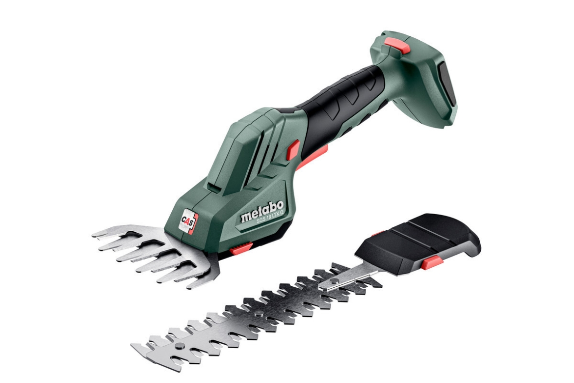 Picture of METABO 18V CORDLESS SHRUB AND GRASS SHEARS - SGS 18 LTX Q -  SKIN ONLY