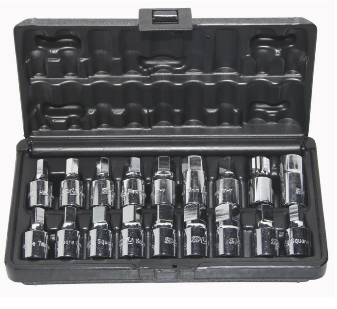 Picture of OIL DRAIN PLUG KEY SET 3/8" -18PCS