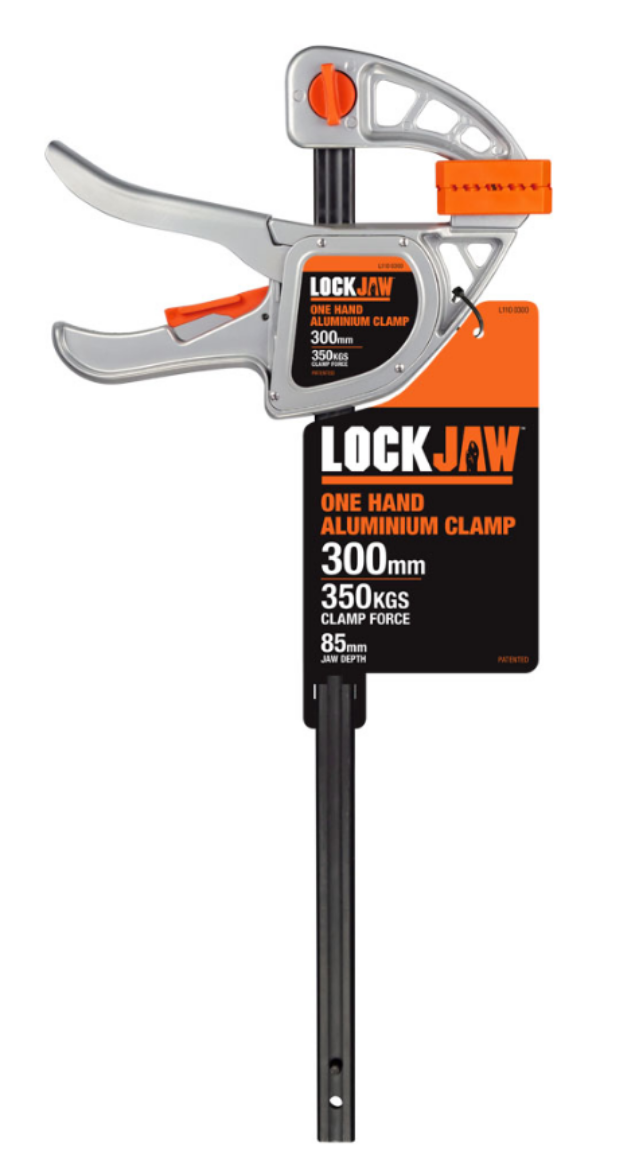 Picture of CLAMP ALUMINIUM LOCKJAW ONE HAND L110 300MM