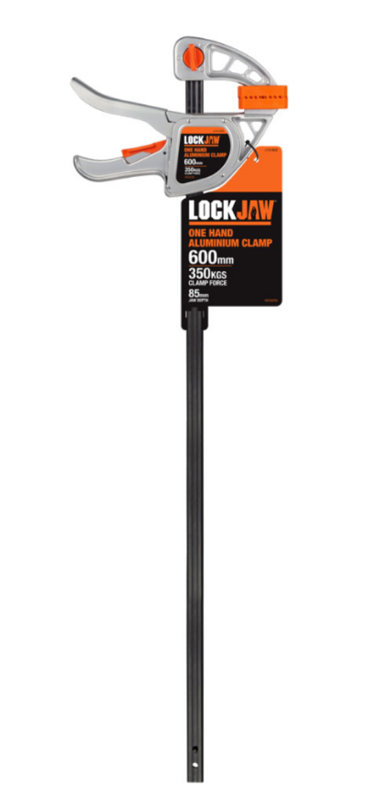 Picture of CLAMP ALUMINIUM LOCKJAW ONE HAND L110 600MM