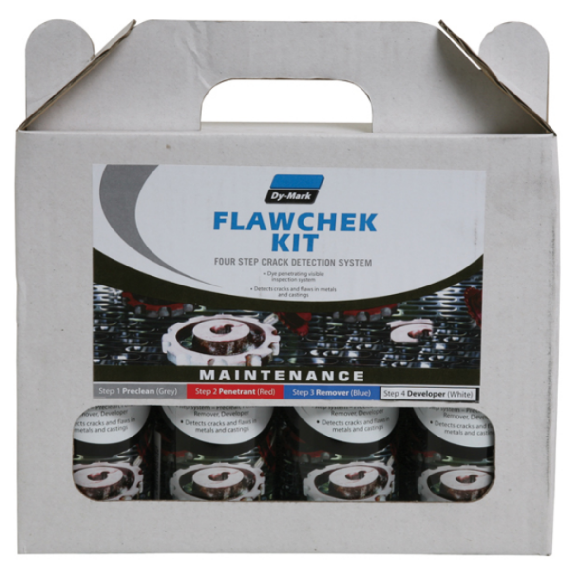 Picture of DYMARK Flawchek 4Pt Inspection Kit 4 x 350g