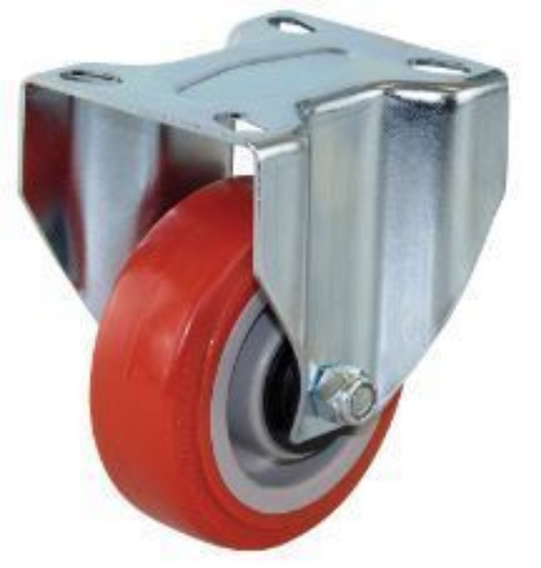 Picture of 100mm Poly Nylon Wheel 200kg Capacity Castor (R4045)