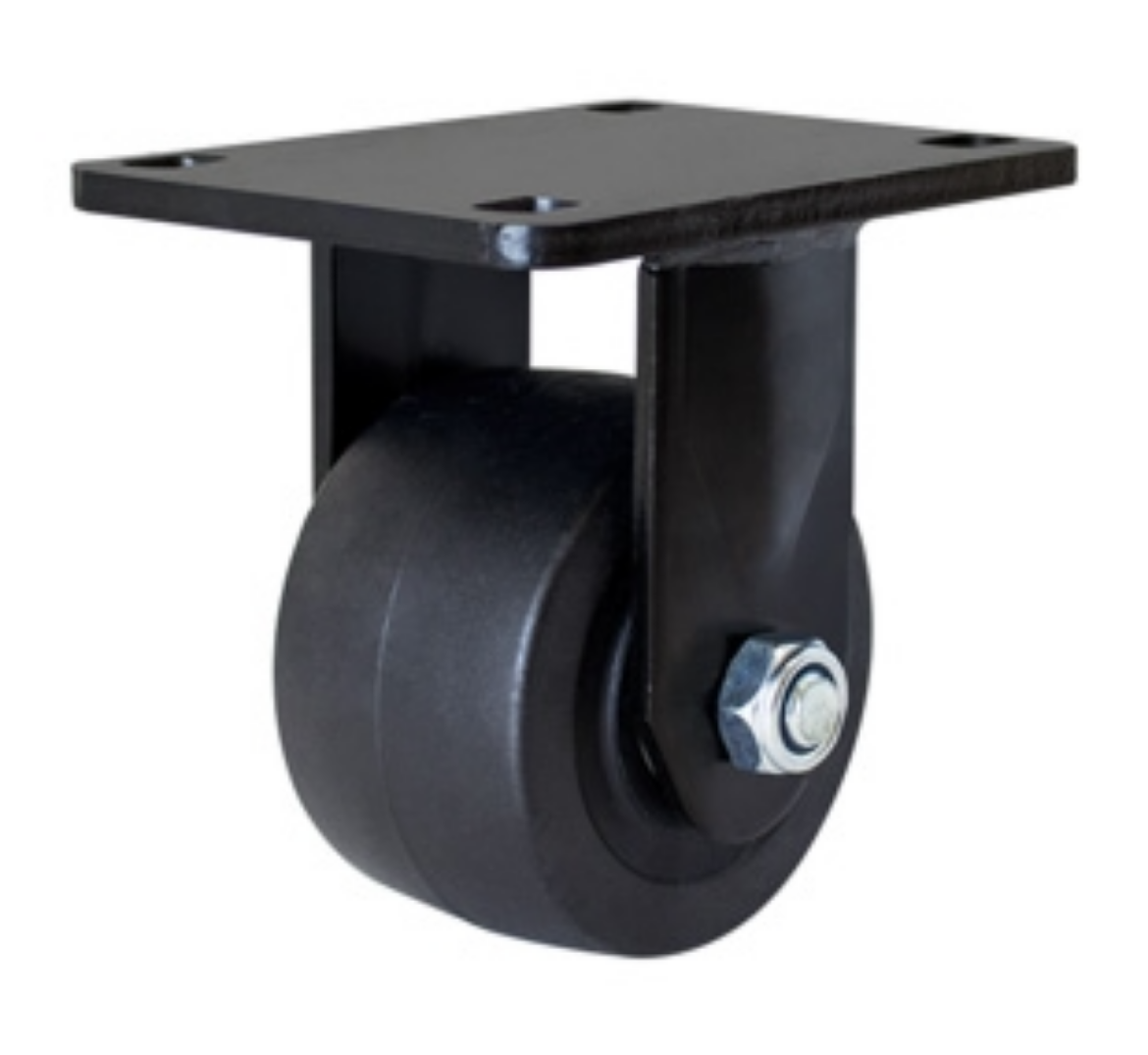 Picture of 75MM LOW PROFILE RIGID PLATE CASTOR (500KG PER WHEEL) (R3007)