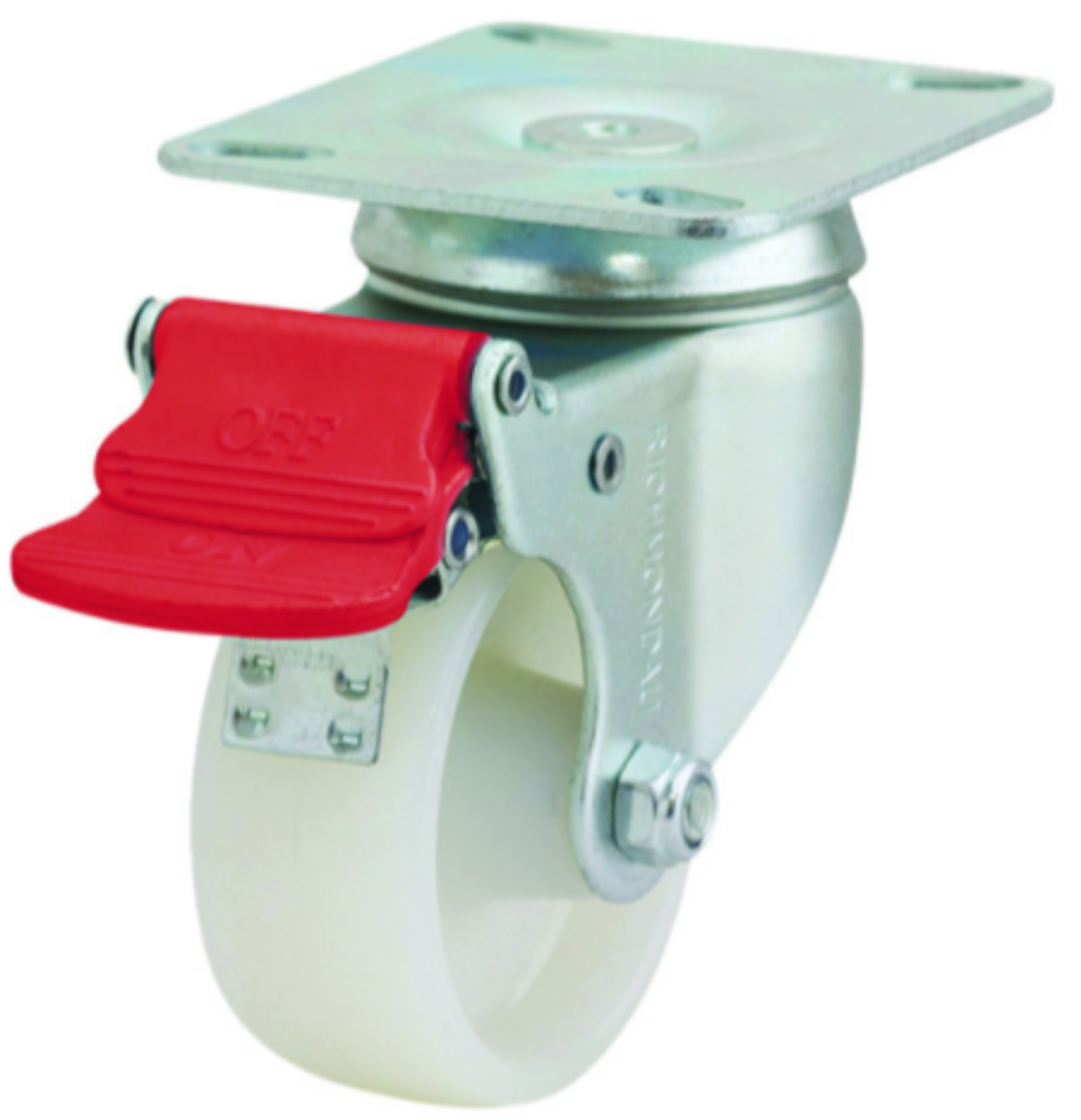 Picture of 75mm Swivel Zinc Durolite Castor (S3102B)