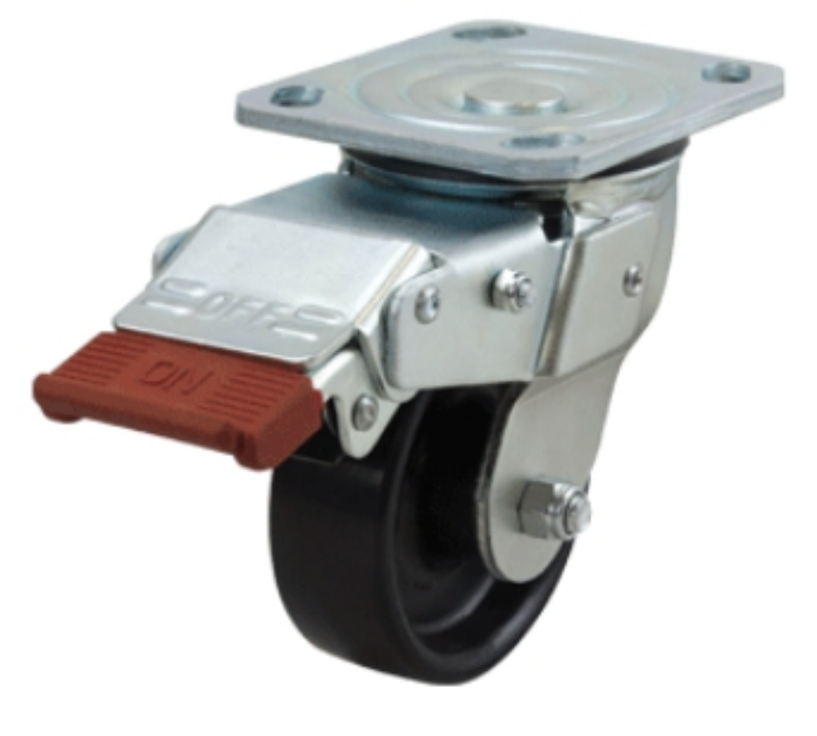 Picture of 100mm Nylon Wheel 300kg Capacity Castor (S4433SLB)