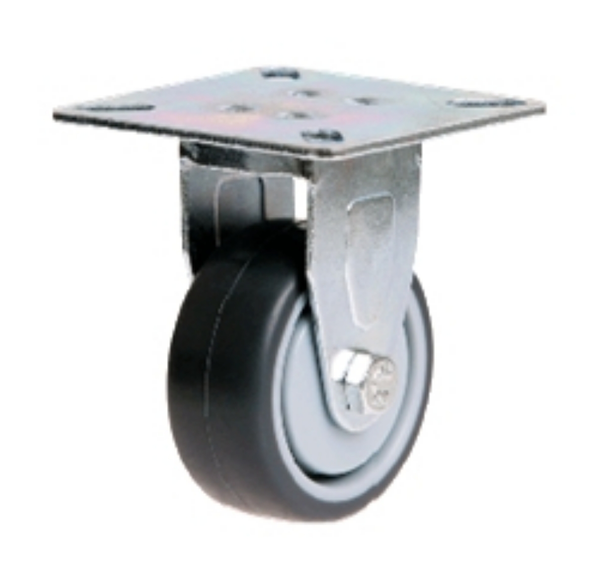Picture of 50mm Rubber Wheel 30kg Capacity Castor (R2711)