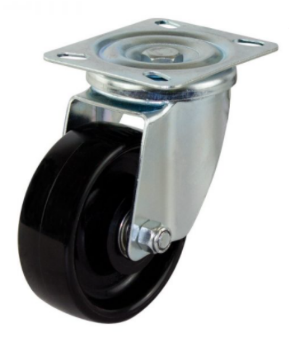 Picture of 100 NYLON  ROLL BRG SWIVEL PLATE 200KG (S4034)