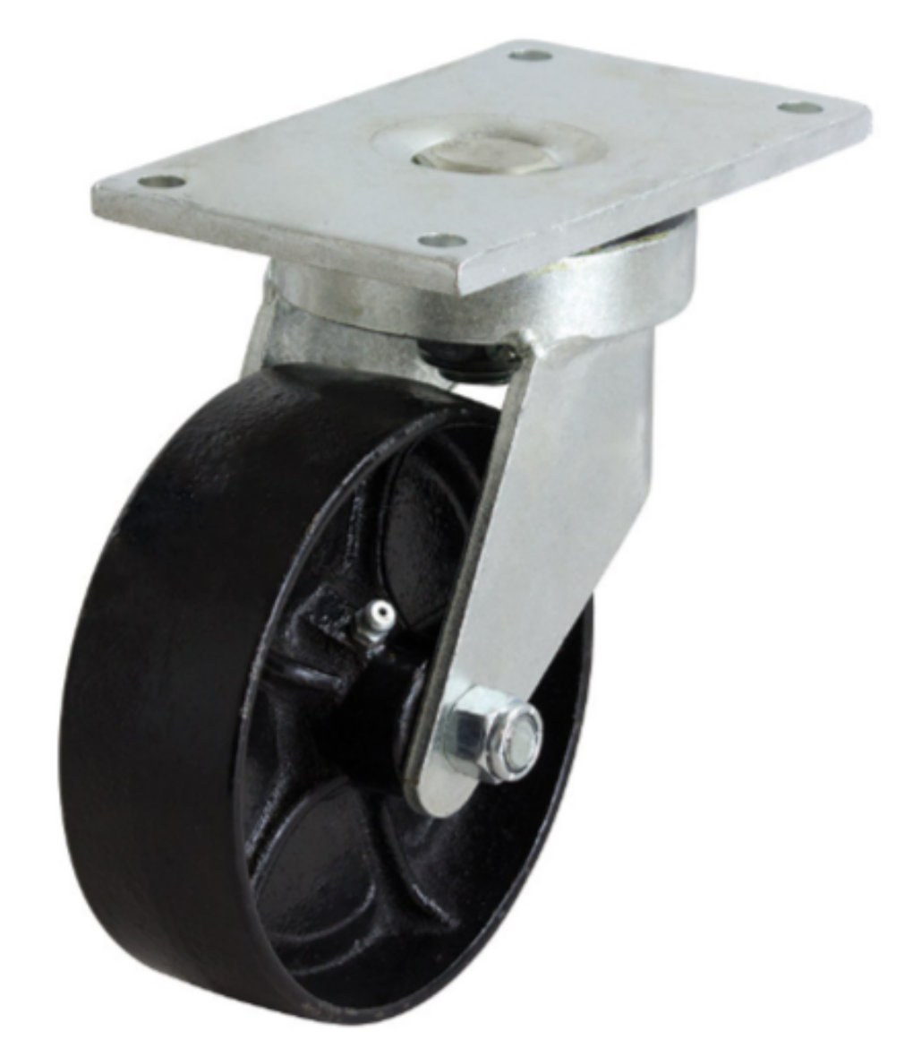 Picture of 150 CAST IRON PLN BRG BLK SWIVEL (S6010)