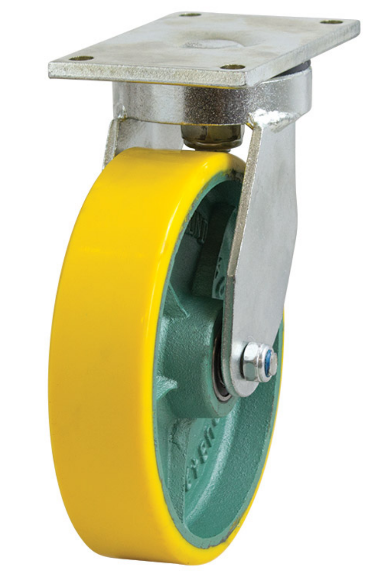 Picture of 200mm Poly Ci Wheel 500Kg Capacity Castor Swivel (S8470)