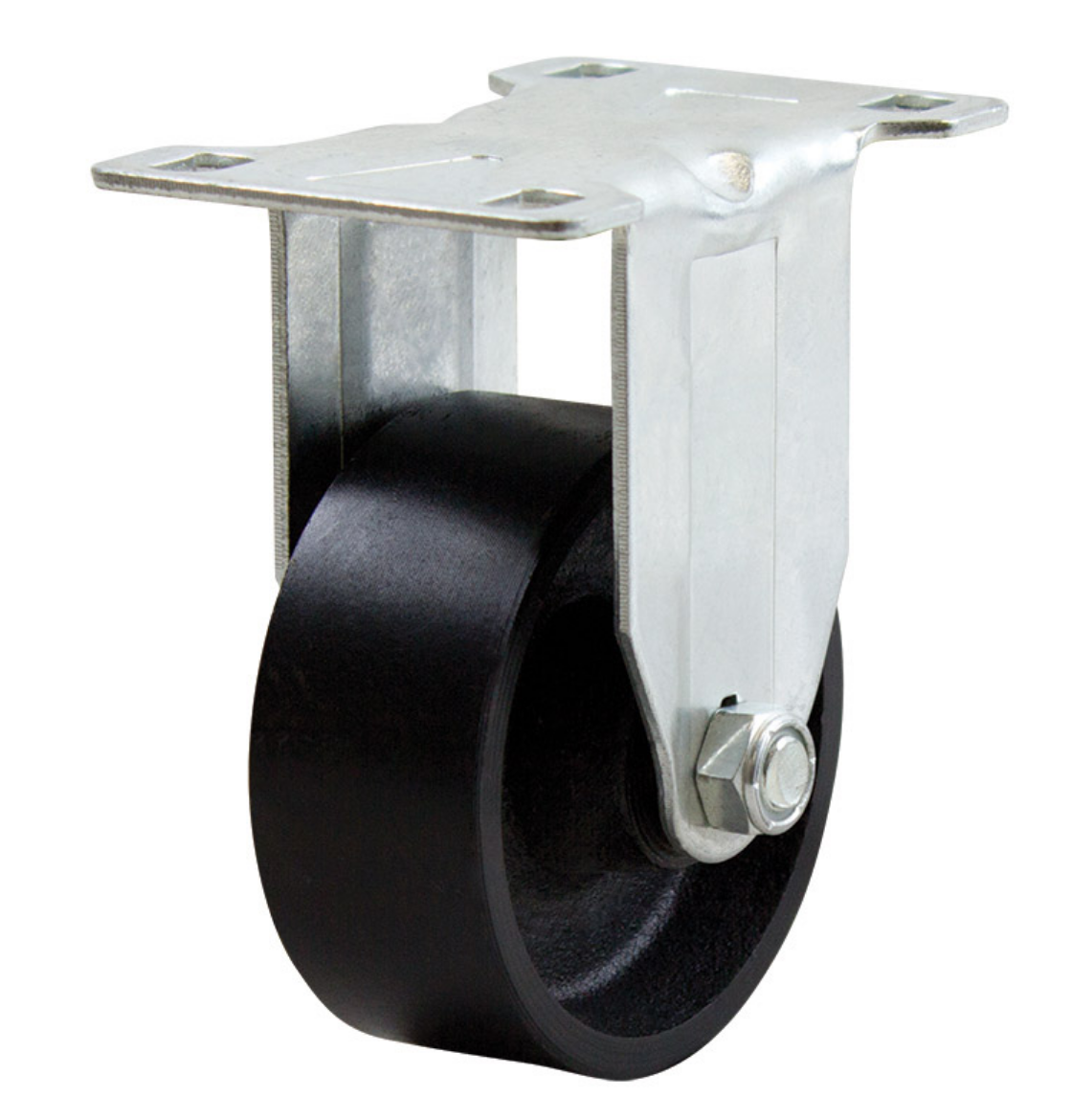 Picture of 75MM CAST IRON PLAIN BRG RIGID CASTOR 125KG (R3307)