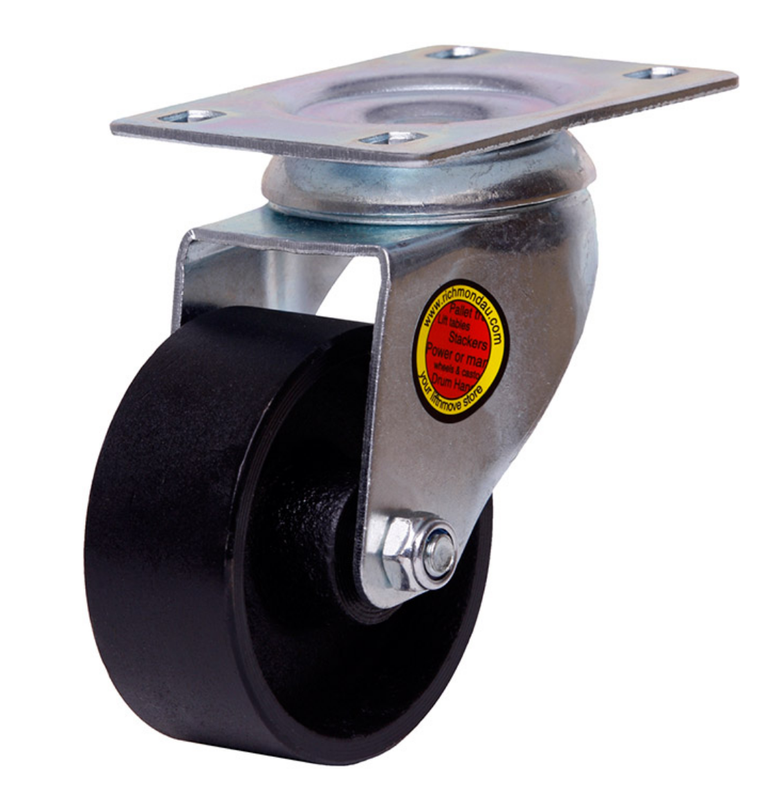 Picture of 75MM CAST IRON PLAIN BRG SWIVEL 125KG (S3306)