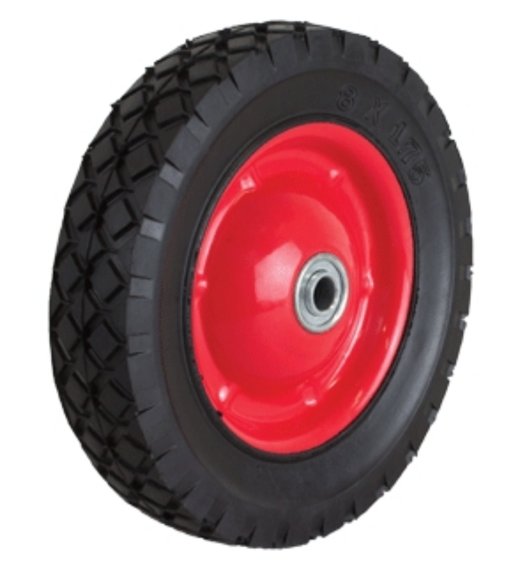 Picture of 200mm Semi Pneumatic Rubber Tyred Wheel | 1/2 Axle Diameter (SP8885-50)