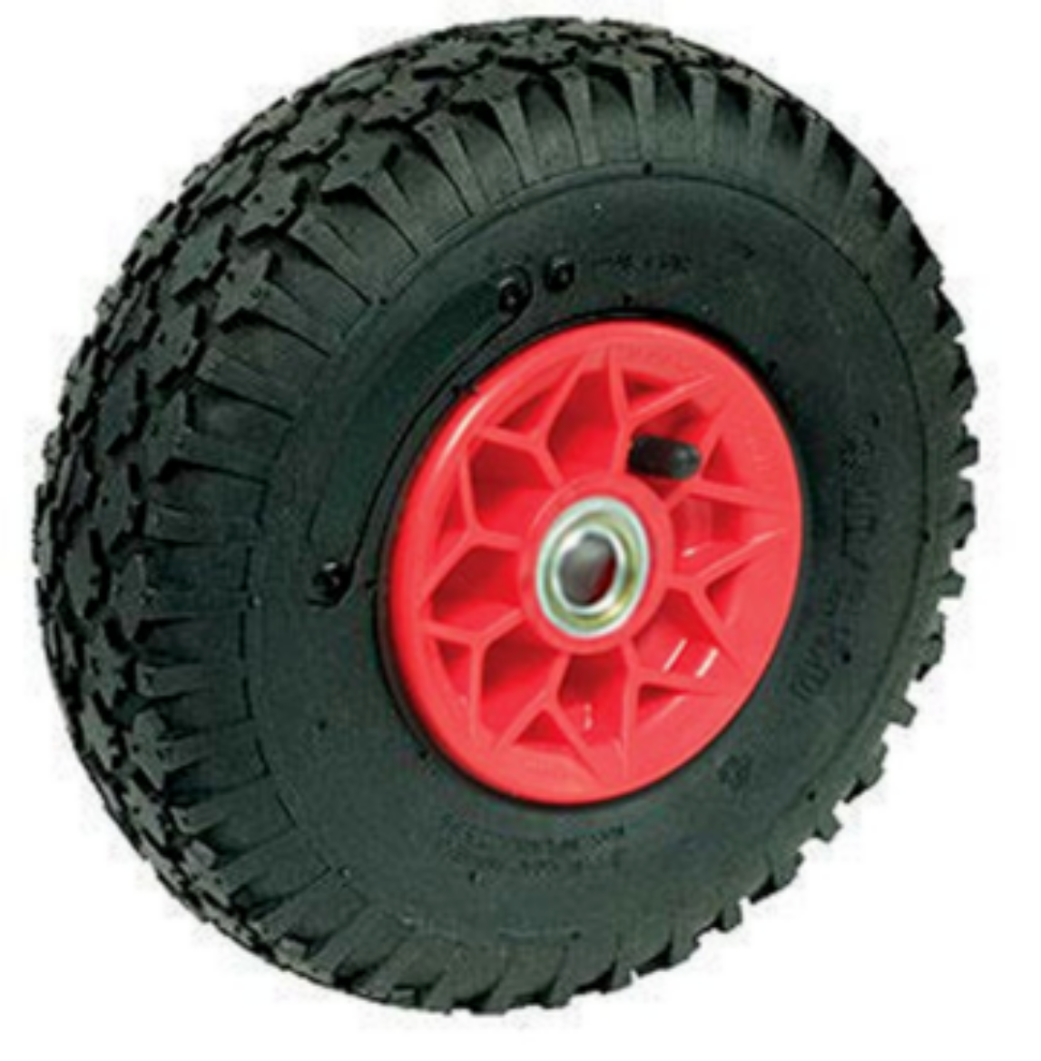 Picture of 350MM PNEUM PLASTIC WHEEL BALL BRG M20 BORE (140KG EA)