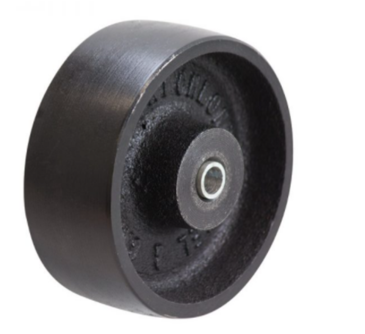 Picture of 100MM CI WHEEL 1/2"+ SL165 1/2X3/8 & G/NIPPLE (225KG EA) (CI421-50/SL165)