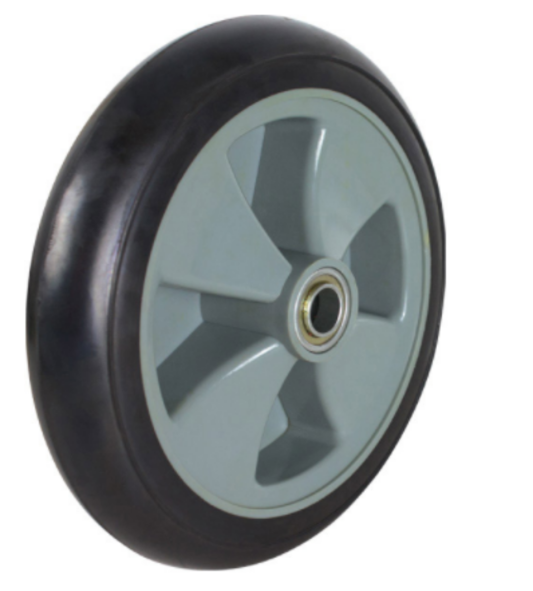 Picture of 250X50 BLK RUB 20MM Q BRG WHEEL (225KG)(ER1006-M20FLBB)