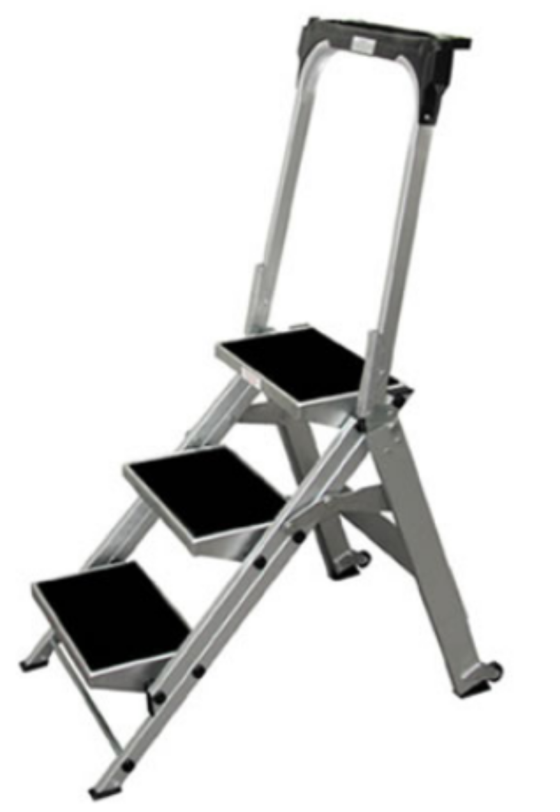 Picture of LITTLE JUMBO ALUMINIUM SAFETY STEP LADDER 1.15M 5 STEP